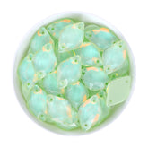 Light Azore AM Lemon Shape High Quality Glass Sew-on Rhinestones WholesaleRhinestone